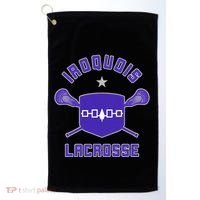 Iroquois Lacrosse Lax Sticks & Flag Golf Towel thumb 0
