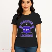 Iroquois Lacrosse Lax Sticks & Flag Women's T-Shirt thumb 4