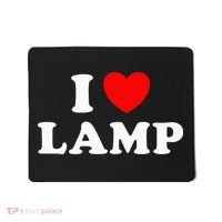 I Love Lamp Funny quotes  Mousepad thumb 0