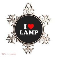I Love Lamp Funny quotes  Ornament thumb 0