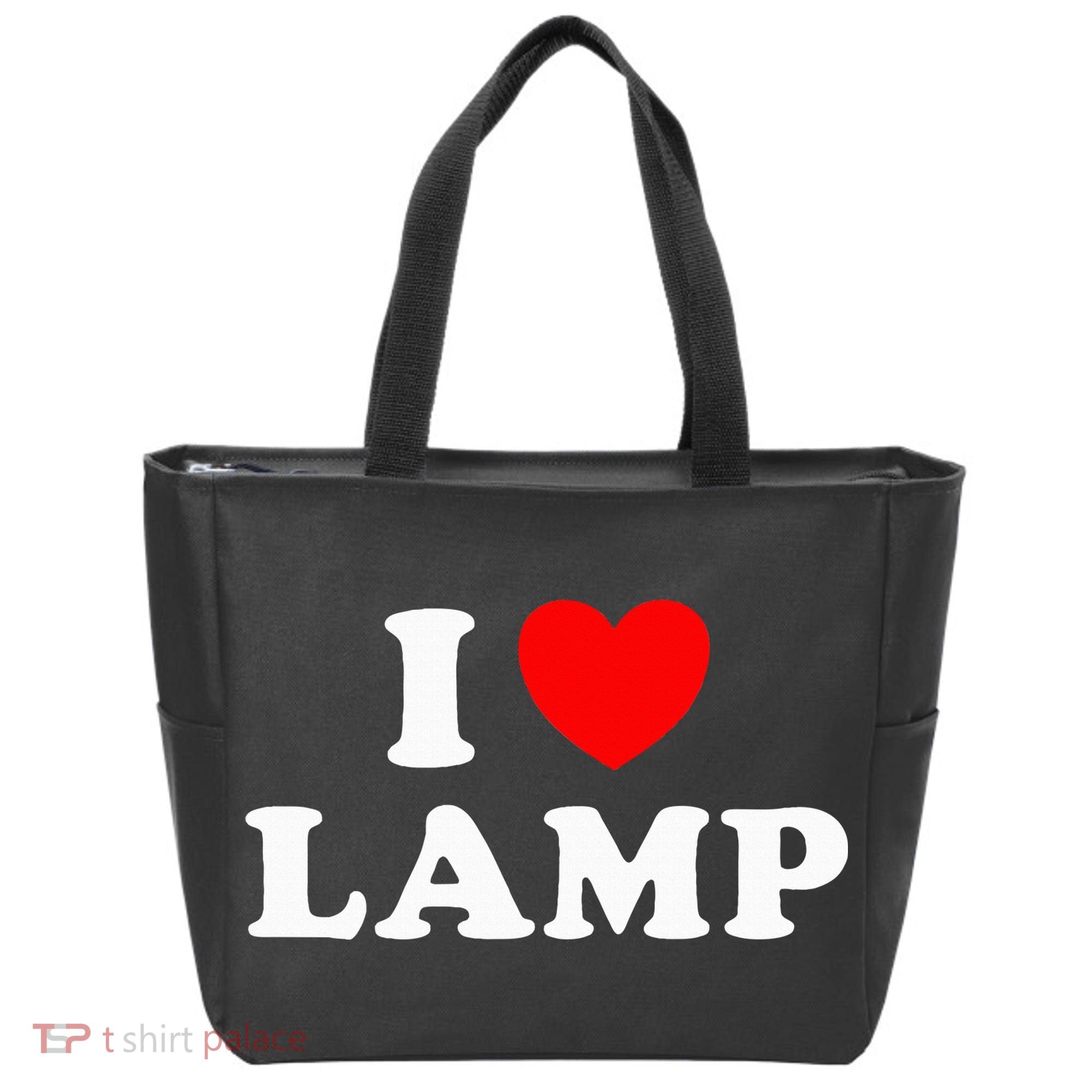 I Love Lamp Funny quotes  Tote Bag