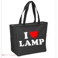 I Love Lamp Funny quotes  Tote Bag thumb 2