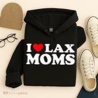 I Love Lax Moms Hoodie thumb 4