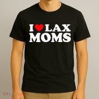 I Love Lax Moms T-Shirt thumb 3