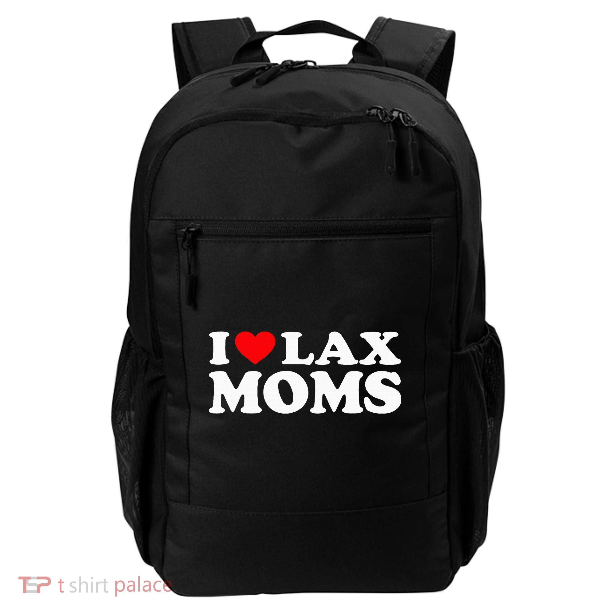 I Love Lax Moms Backpack