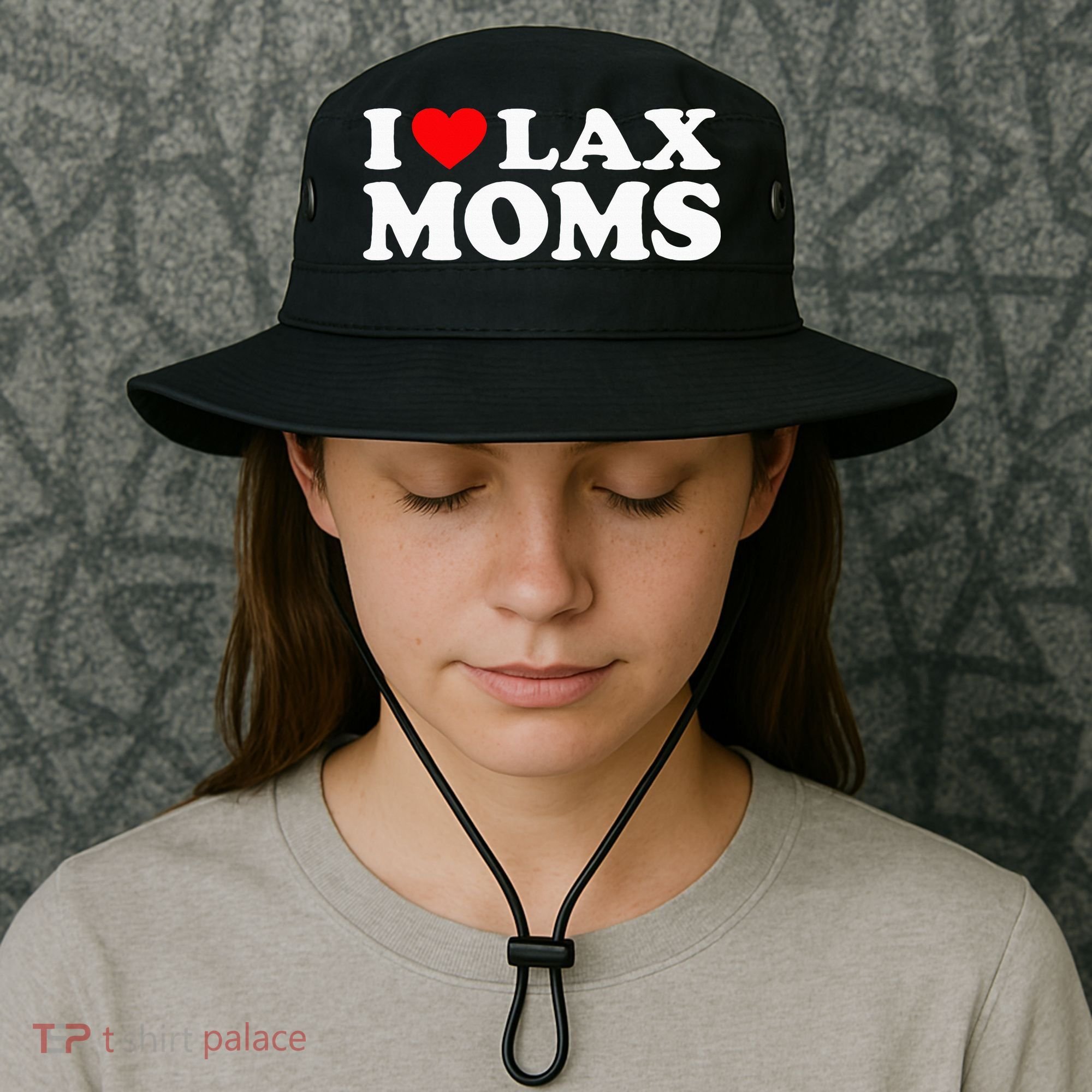 I Love Lax Moms Bucket Hat