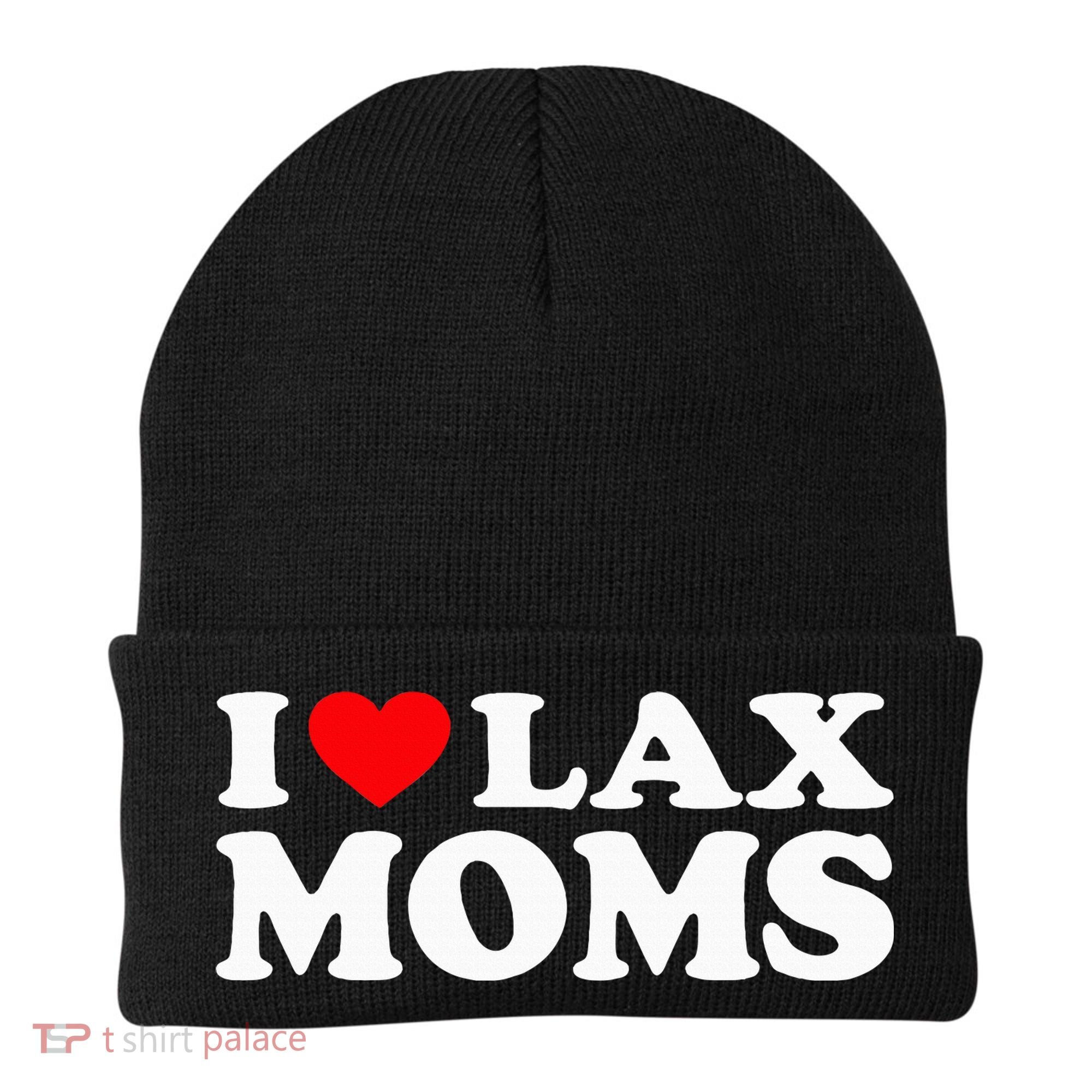 I Love Lax Moms Beanie