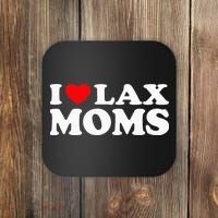 I Love Lax Moms Coaster thumb 0