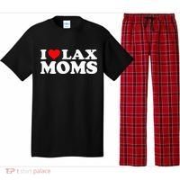 I Love Lax Moms Pajama Set thumb 0
