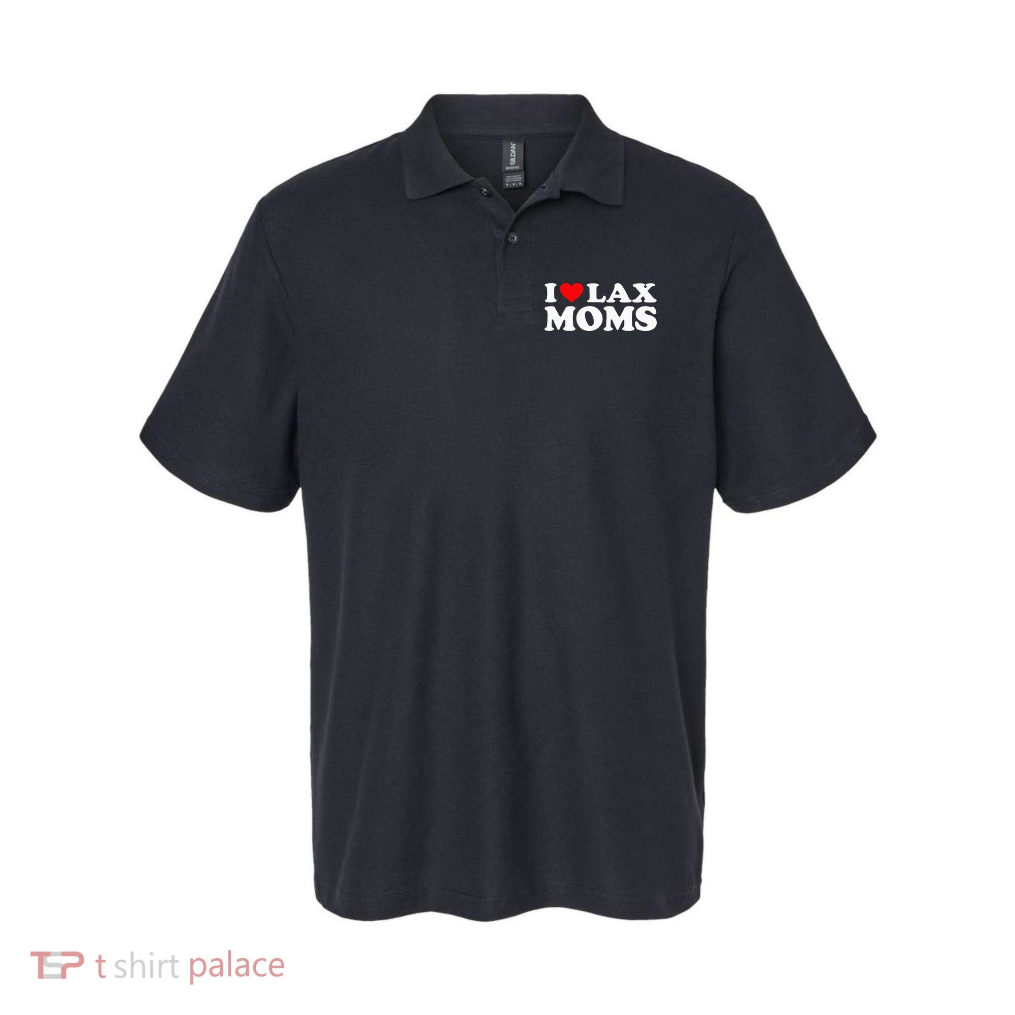 I Love Lax Moms Polo