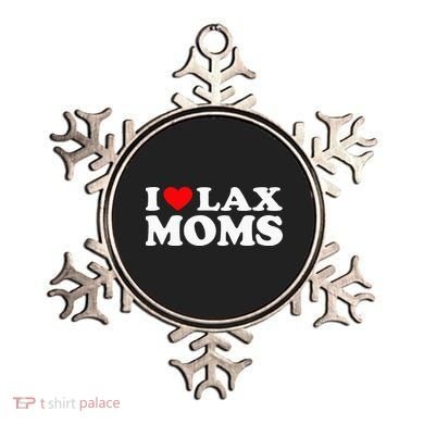 I Love Lax Moms Ornament