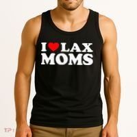 I Love Lax Moms Tank Top thumb 3