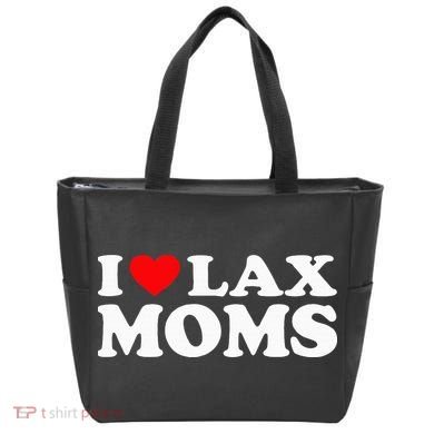 I Love Lax Moms Tote Bag