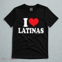 I Love Latinas Heart Love Latinas T-Shirt thumb 5