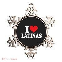 I Love Latinas Heart Love Latinas Ornament thumb 0