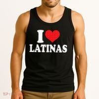 I Love Latinas Heart Love Latinas Tank Top thumb 3
