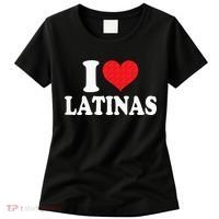 I Love Latinas Heart Love Latinas Women's T-Shirt thumb 0
