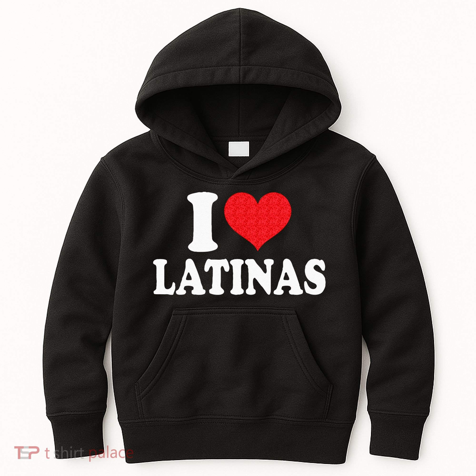 I Love Latinas Heart Love Latinas Kids Hoodie