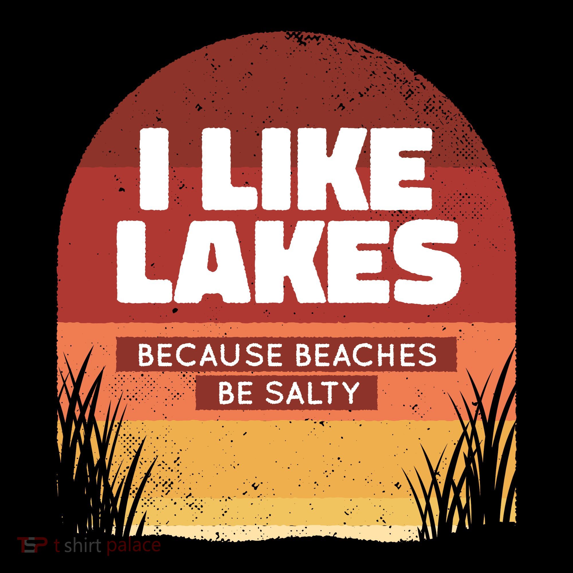 I Like Lakes Because Beaches Be Salty Women's Hoodie