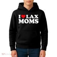 I Love Lax Moms I Heart Lax Moms Kids Hoodie thumb 4