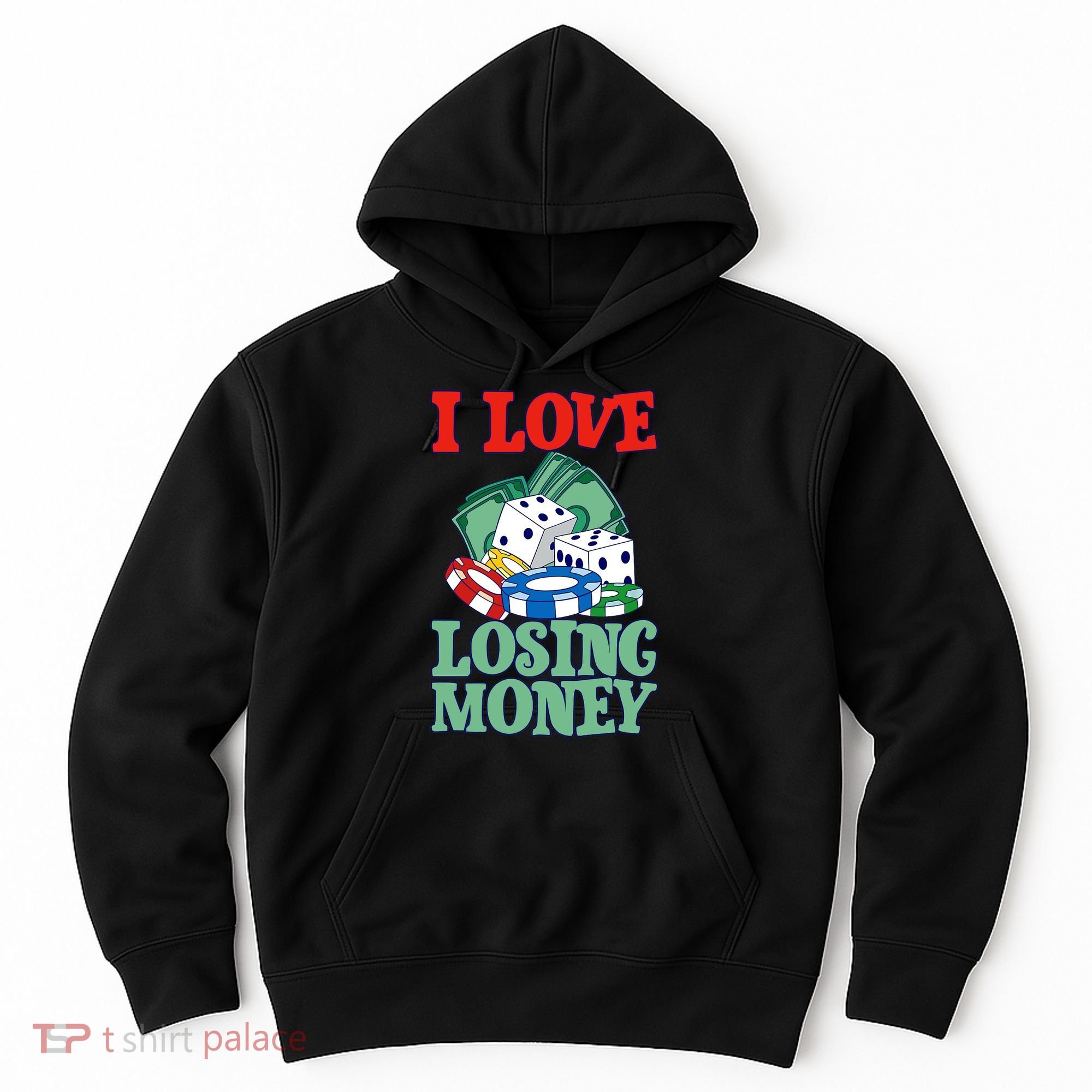 I Love Losing Money - Premium Hoodie