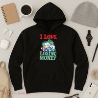 I Love Losing Money - Premium Hoodie thumb 3
