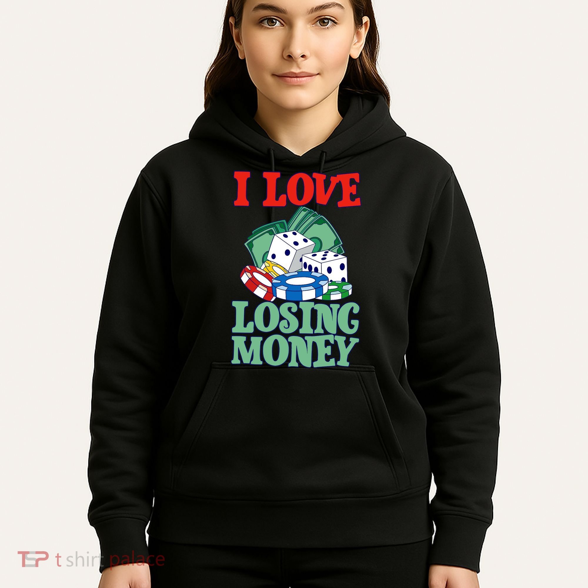 I Love Losing Money - Premium Hoodie