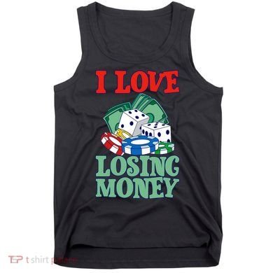 I Love Losing Money - Premium Tank Top