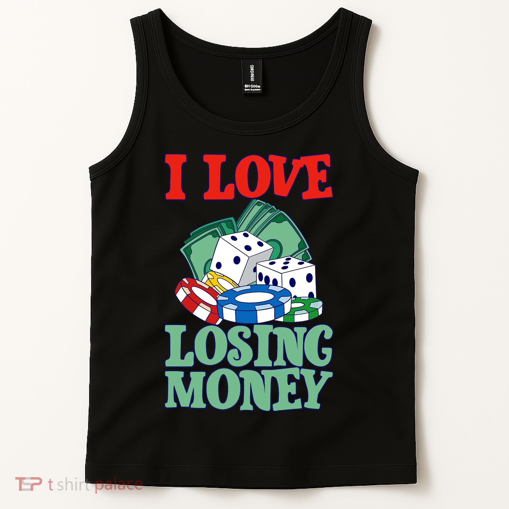 I Love Losing Money - Premium Tank Top