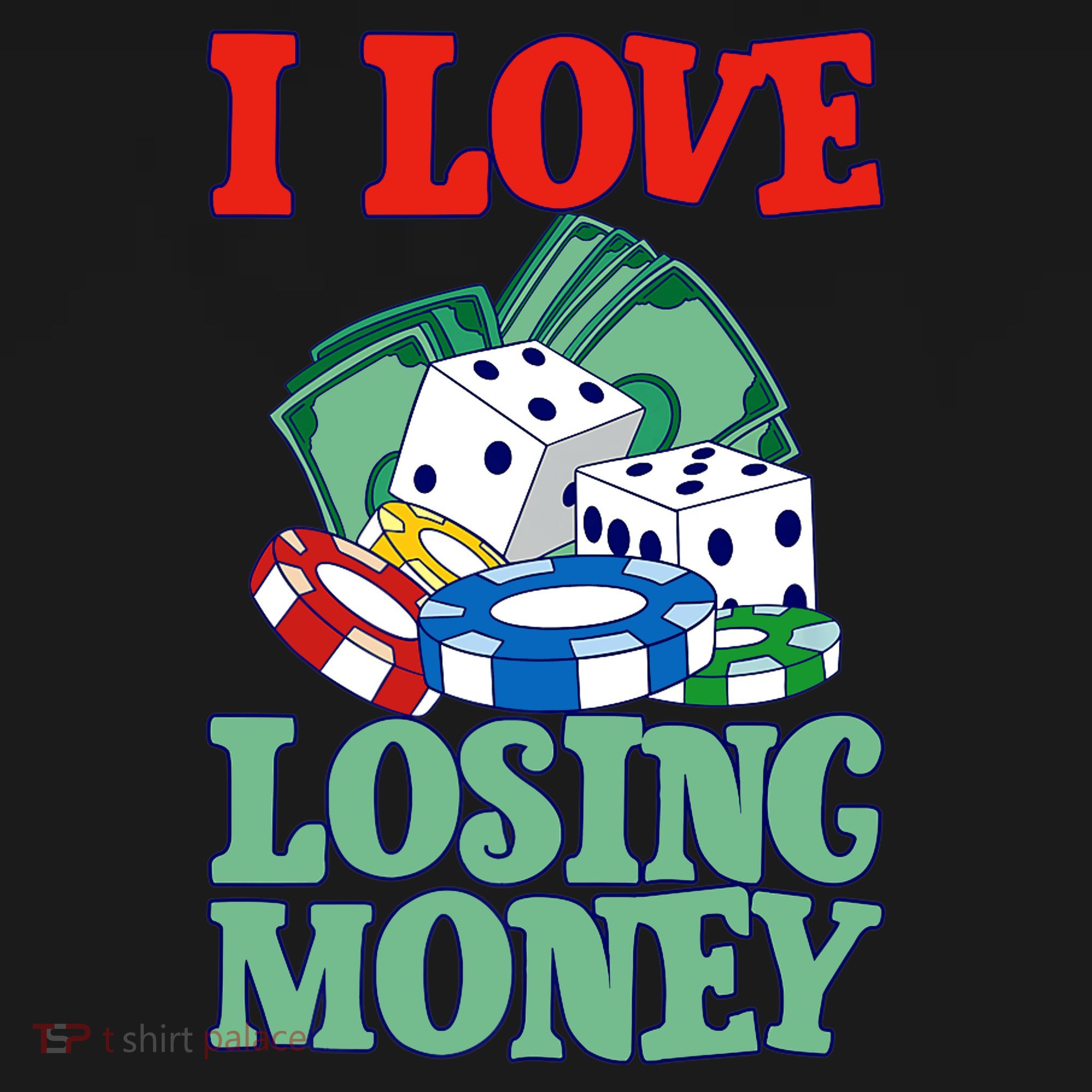 I Love Losing Money - Premium Tank Top