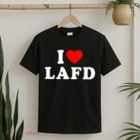 I Love Lafd Funny I Heart Lafd T-Shirt thumb 2