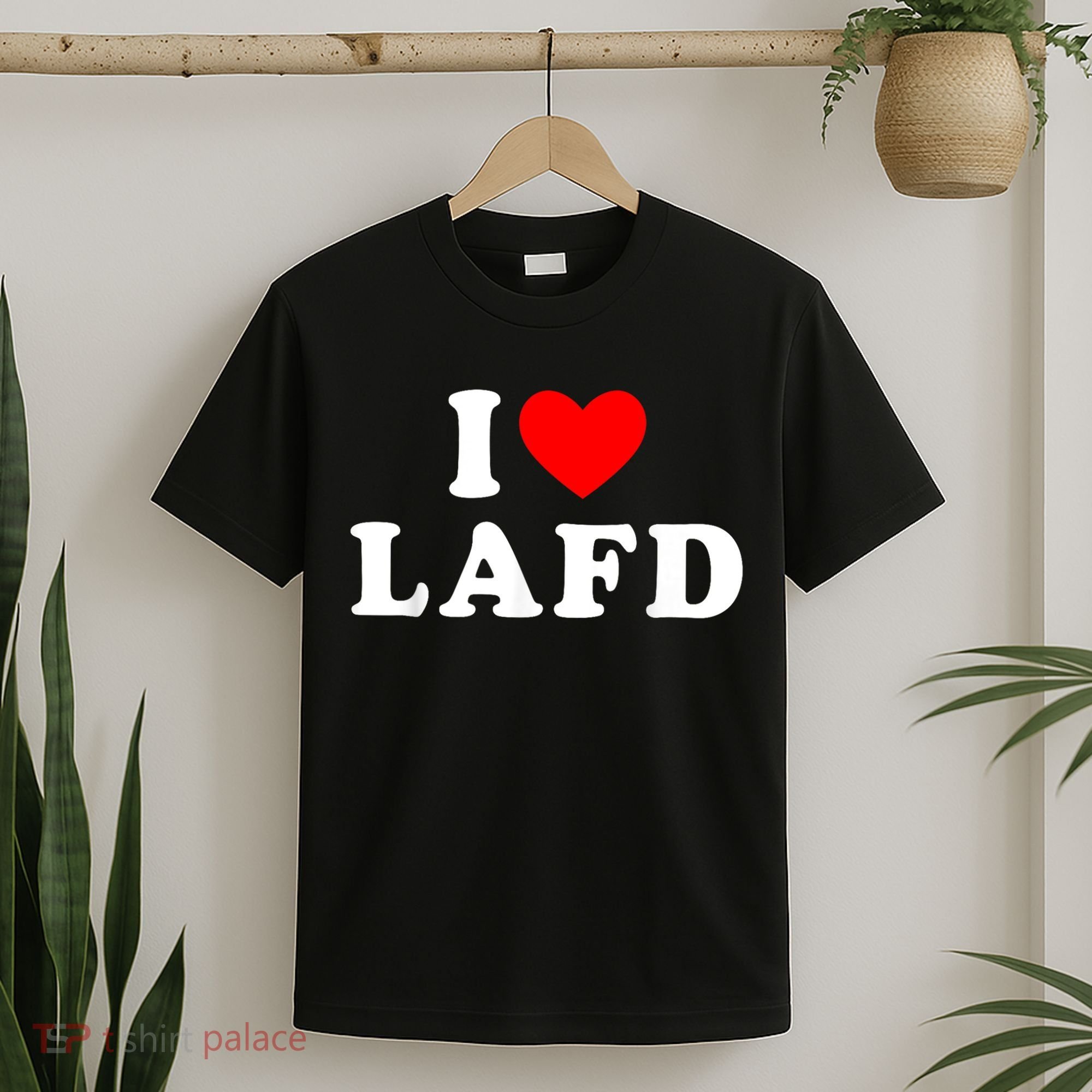 I Love Lafd Funny I Heart Lafd T-Shirt