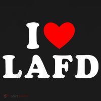 I Love Lafd Funny I Heart Lafd Women's Hoodie thumb 2