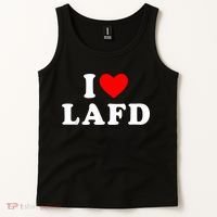 I Love Lafd Funny I Heart Lafd Tank Top thumb 2