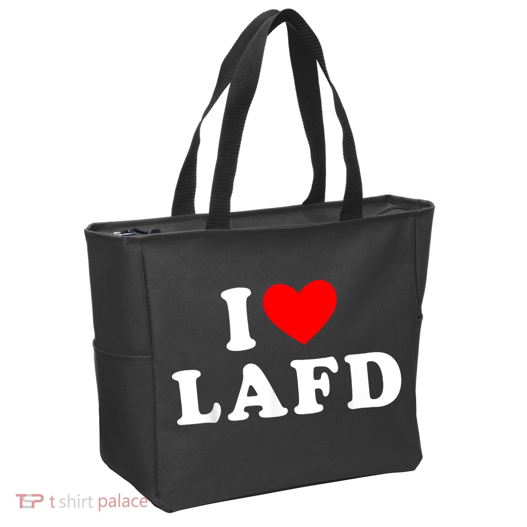 I Love Lafd Funny I Heart Lafd Tote Bag