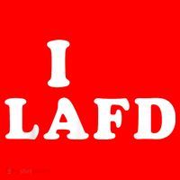 I Love Lafd Funny I Heart Lafd Santa Hat thumb 1