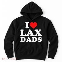 I Love Lax Dads Hoodie thumb 0
