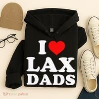 I Love Lax Dads Hoodie thumb 4