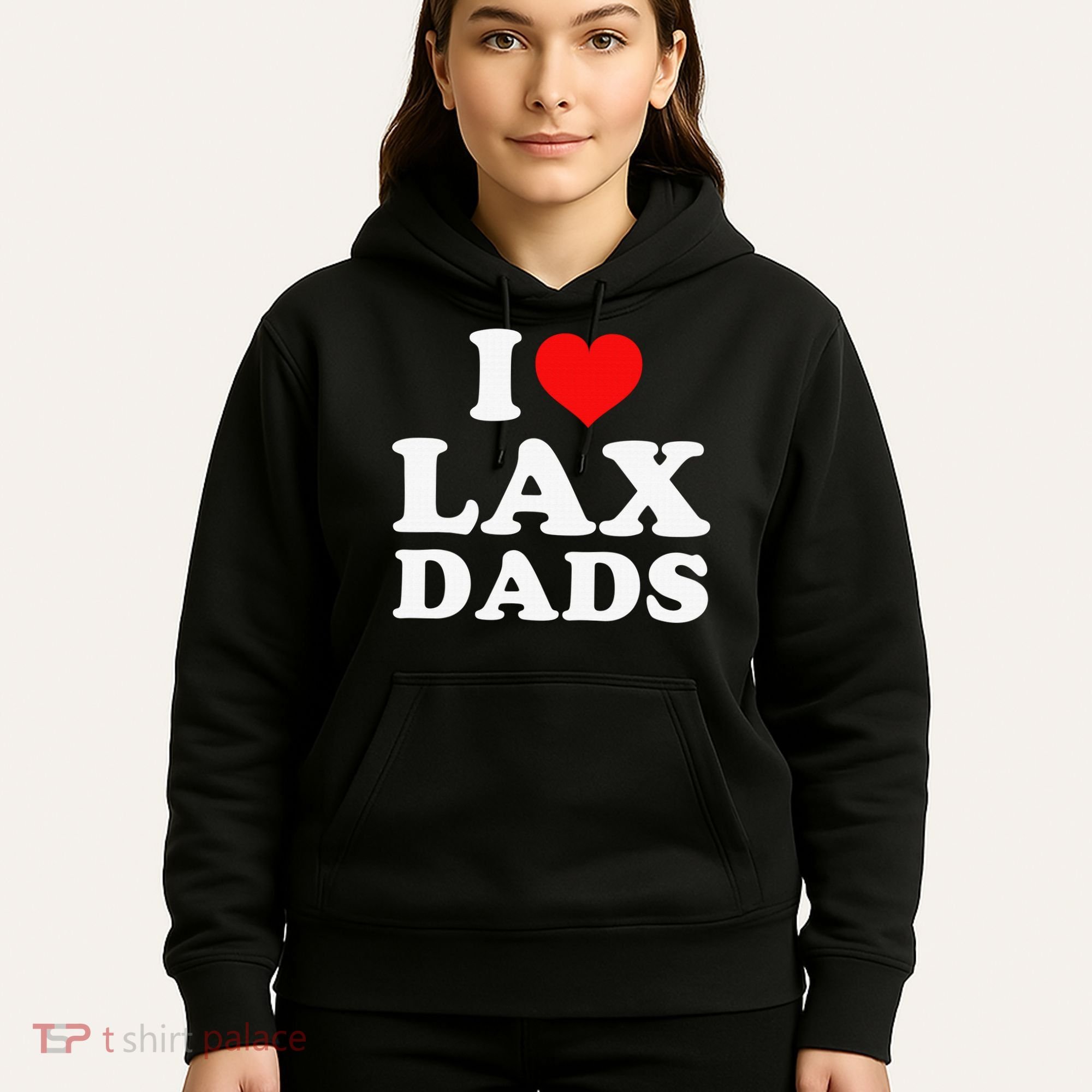 I Love Lax Dads Hoodie