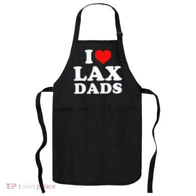 I Love Lax Dads Apron