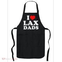 I Love Lax Dads Apron thumb 0