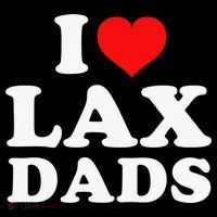 I Love Lax Dads Apron thumb 3