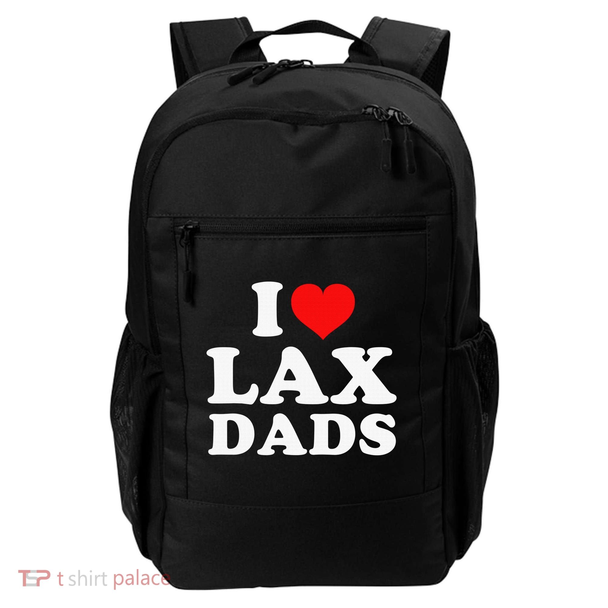 I Love Lax Dads Backpack