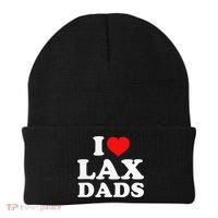I Love Lax Dads Beanie thumb 0