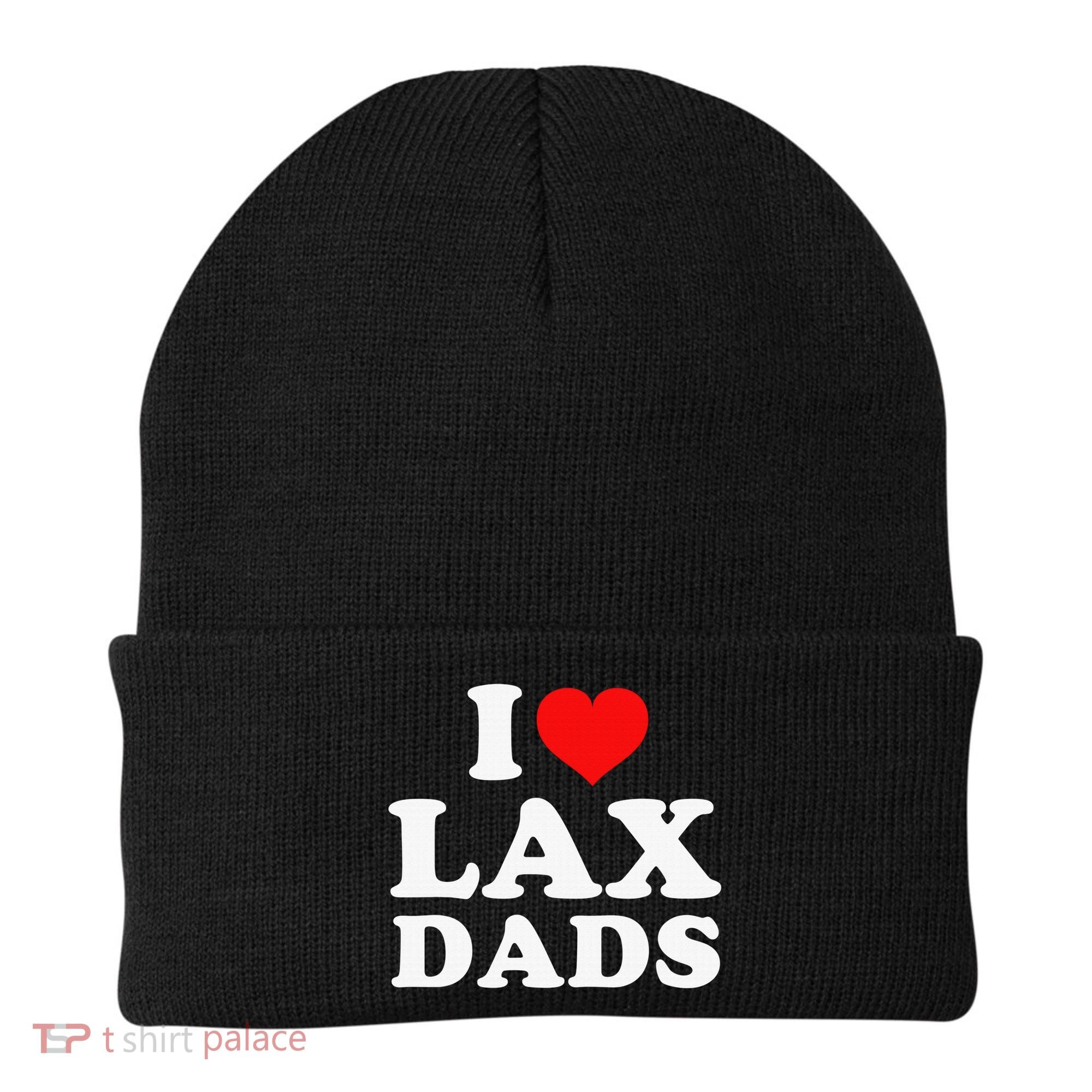 I Love Lax Dads Beanie
