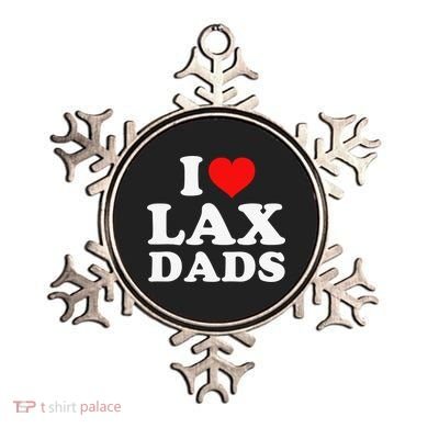 I Love Lax Dads Ornament