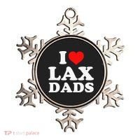 I Love Lax Dads Ornament thumb 0