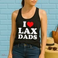I Love Lax Dads Women's Tank Top thumb 2