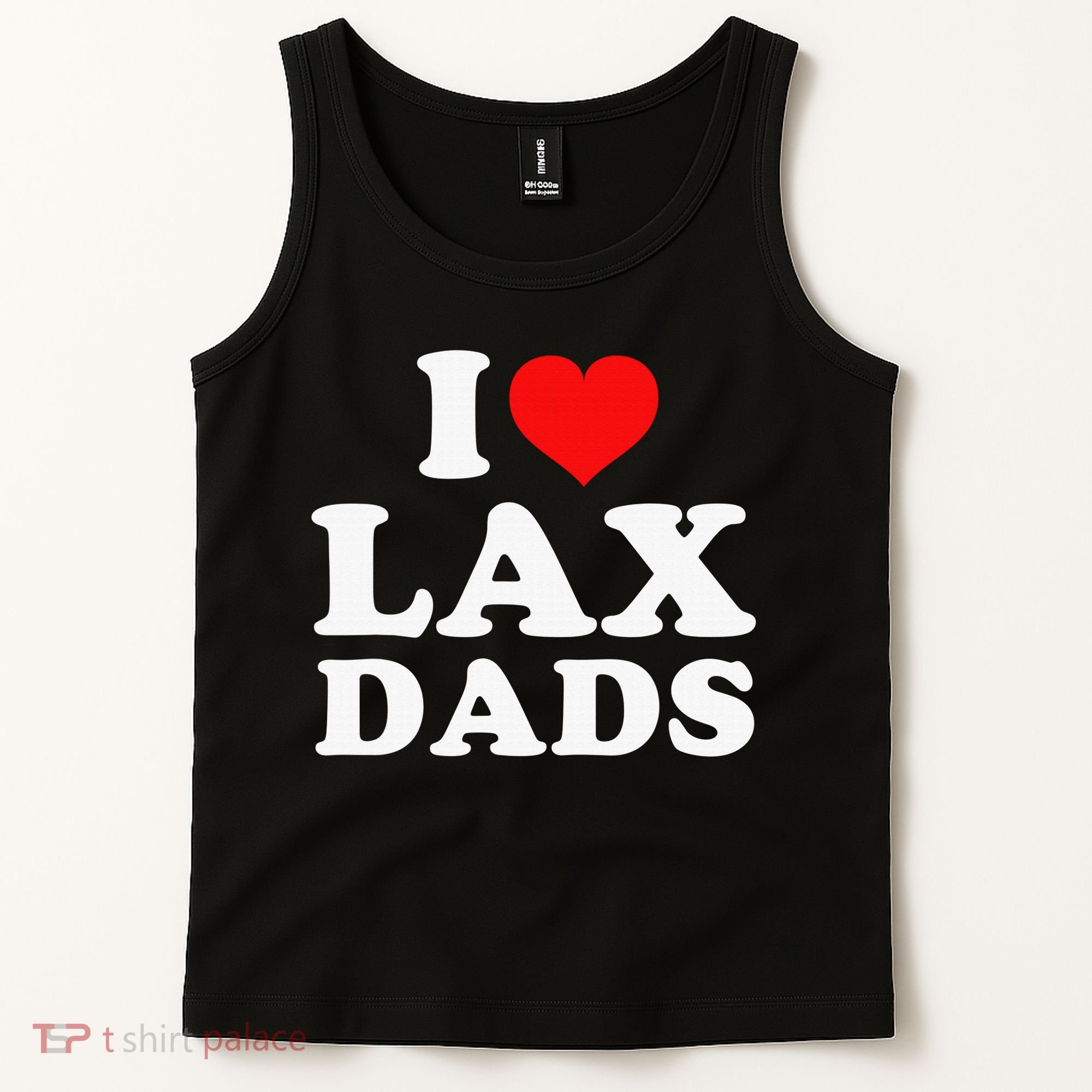 I Love Lax Dads Tank Top