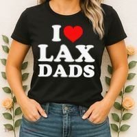 I Love Lax Dads Women's T-Shirt thumb 2